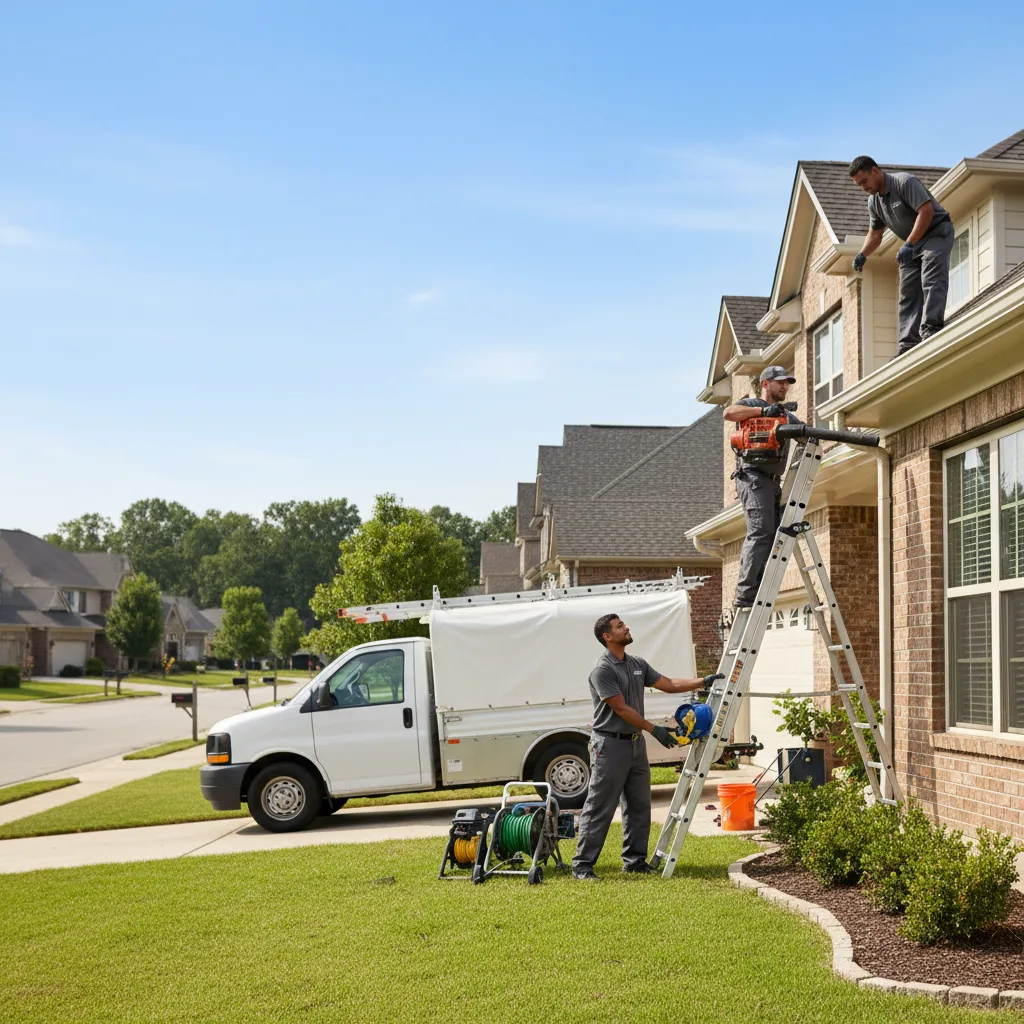 Home Gutter Service in Woodson, TX near me